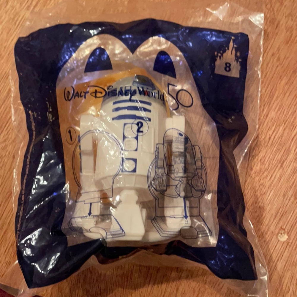 R2D2(#8) Disney’s 50th anniversary McDonald’s toy